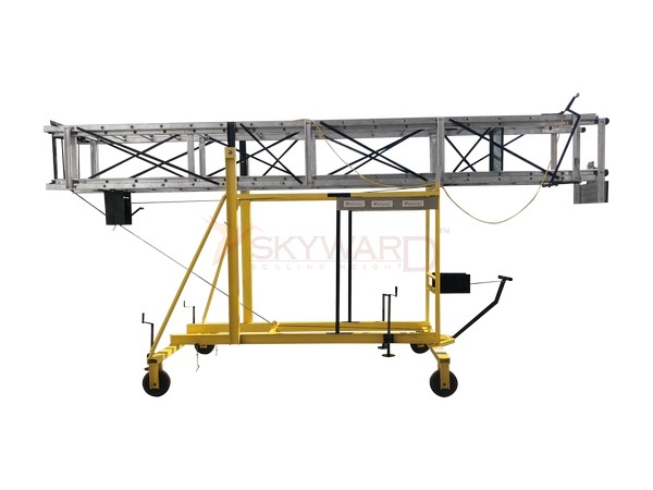 Model No. 1200 Aluminium Tower Ladder for Home, Warehouse and Industrial Access Use, Professional Vertical Access Ladder for Maintenance, Repair, Storage and Contractor Tasks
